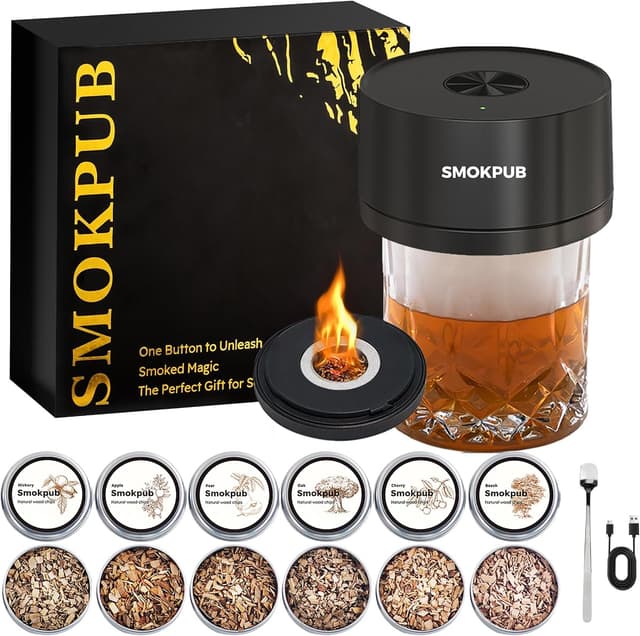 Electric Whiskey Smoker Kit
