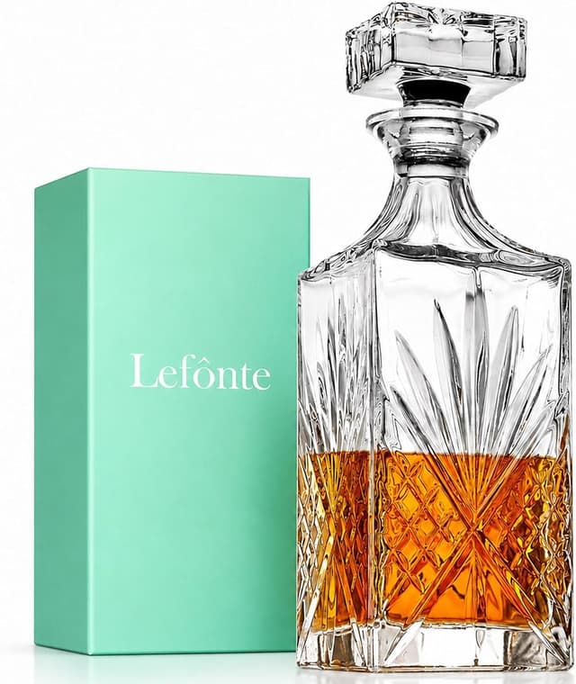 Irish Cut Crystal Decanter, 750 ml