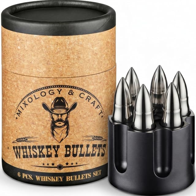 Mixology & Craft Premium Metal Ice Cubes