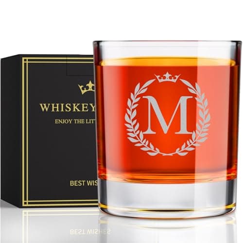 Personalized Monogrammed Rocks Glasses, 10.6 oz
