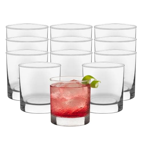 Libbey 917CD heavy base rocks glasses, set of 12