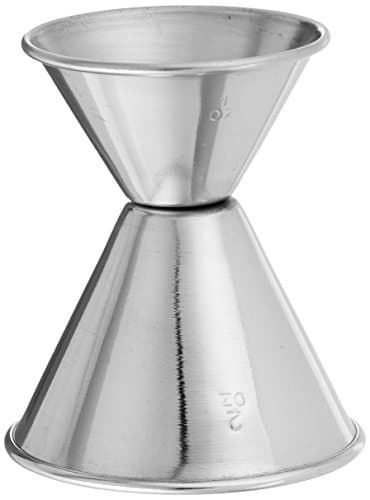 Winco Stainless Steel Jigger, 1 oz and 2 oz