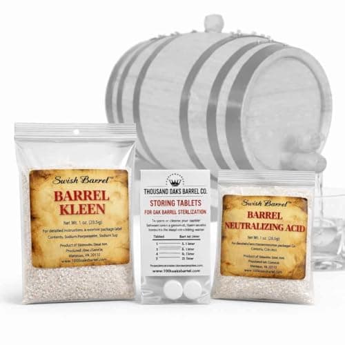 Oak Barrel Restoration and Maintenance Kit