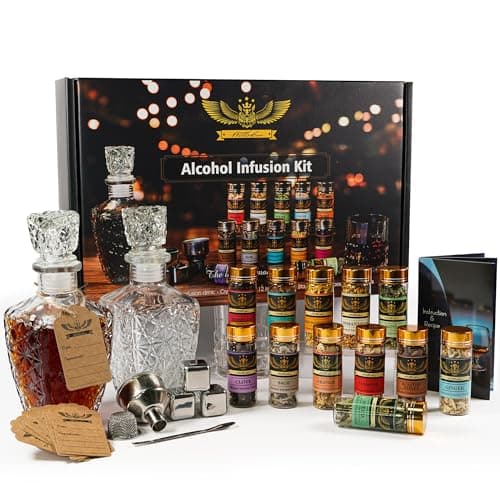 WillsCoo Alcohol infusion kit with 12 natural ingredients