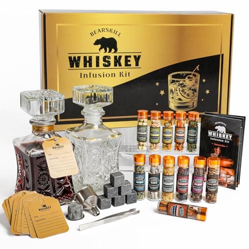 BearSkill Whiskey infusion kit with 12 botanicals