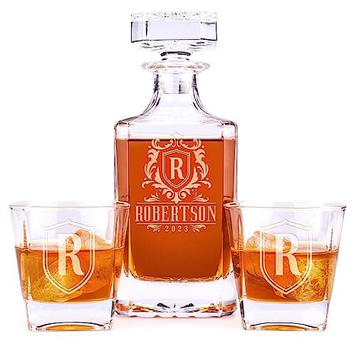 Personalized Decanter Set, 25 oz