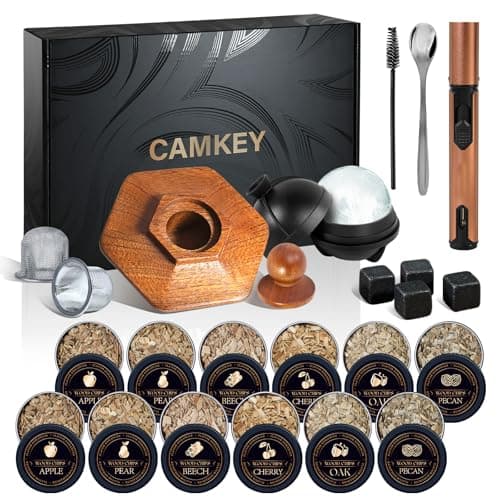 23-Piece Smoker Kit with Torch and 12 Wood Chips