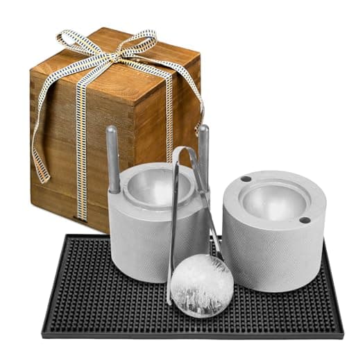 ciAmore Ice Ball Press Gift Box Set, 2.4 inch