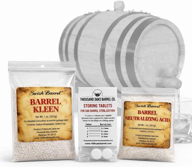 Oak Barrel Restoration and Maintenance Kit