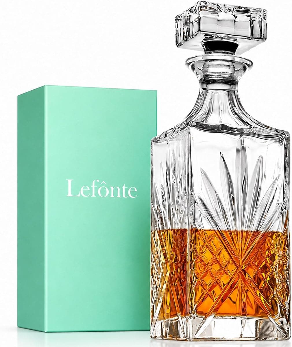 Irish Cut Crystal Decanter, 750 ml